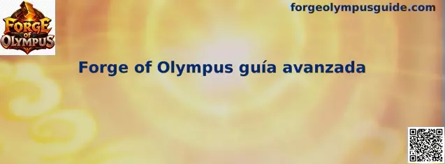 Pantalla de Forge of Olympus