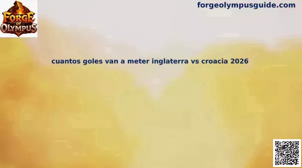 Simulación Inglaterra vs Croacia 2026