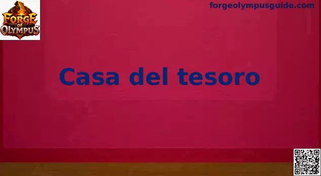 Escenario principal de Casa del Tesoro con ambiente de aventura lógica
