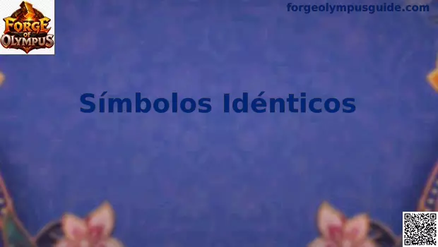 Símbolos Idénticos en Forge of Olympus