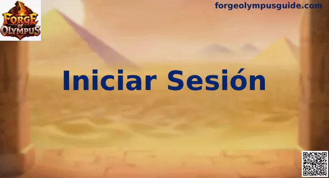 Iniciar Sesión en Forge of Olympus