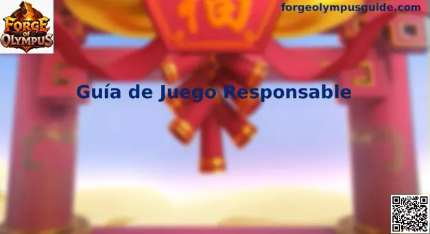Guía de Juego Responsable Forge of Olympus