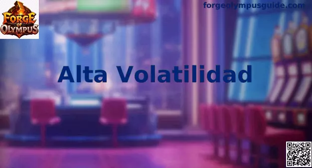 Interfaz de Forge of Olympus destacando la Alta Volatilidad y Multiplicadores de Zeus
