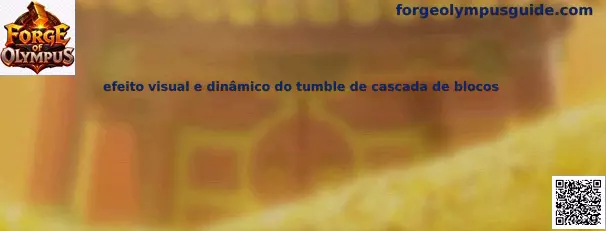 Efecto visual dinámico del tumble de cascada de bloques