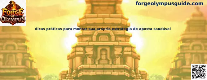 dicas práticas para montar sua própria estratégia de aposta saudável