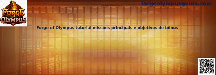 Guía de Forge of Olympus tutorial misiones principales y objetivos de bono