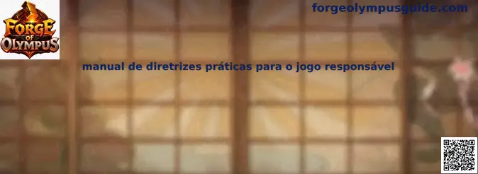 Manual de juego responsable de Forge of Olympus