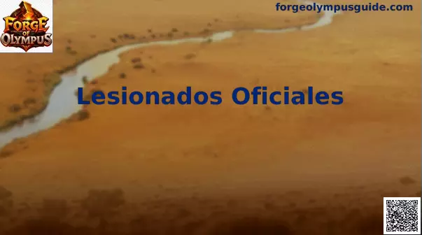 Lesionados Oficiales en fútbol