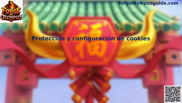 Configuración de cookies seguras en Forge of Olympus México
