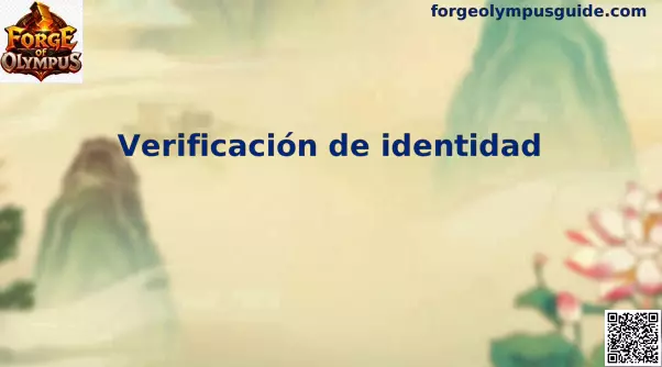 Verificación de identidad en Forge of Olympus para jugadores en México