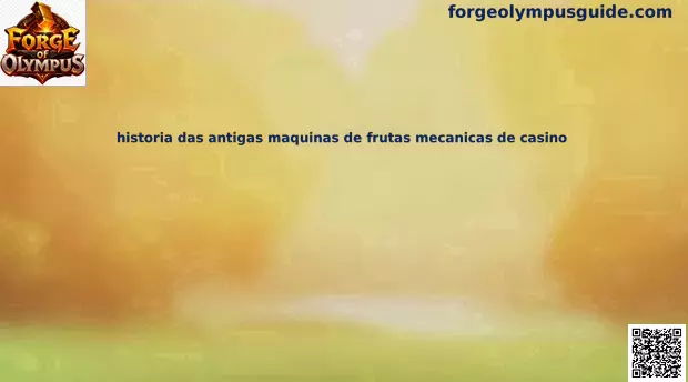 Máquinas de frutas mecánicas clásicas